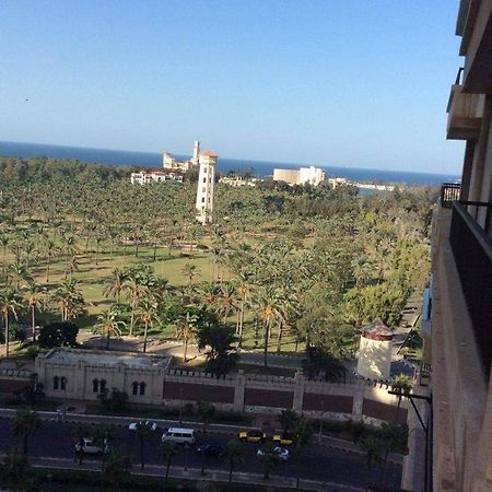 Sea & Garden View At Al-Muntazh Towers - إطلاله علي البحر و حدائق قصر المنتزه Apartment Alexandria Exterior photo