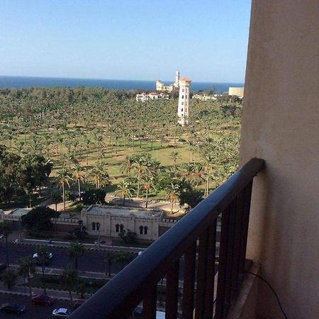Sea & Garden View At Al-Muntazh Towers - إطلاله علي البحر و حدائق قصر المنتزه Apartment Alexandria Exterior photo